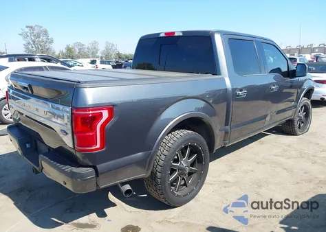 2016 Ford F-150 Platinum from USA, damaged, VIN 1FTEW1EG3GFB02013